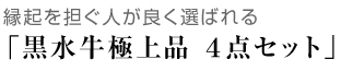 本柘植極上　法人印鑑　４点セット